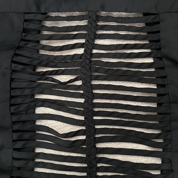 Black open back blazer - Picture 3 of 3